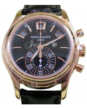 Patek Philippe Complications Annual Calendar Flyback Chronograph Rose Gold 43.25mm Black Dial 5960R - BRAND NEW