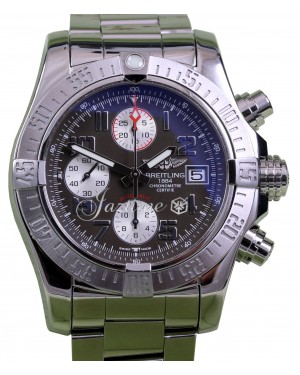 Breitling Avenger II Chronograph A13381 Grey Stainless Steel BRAND NEW