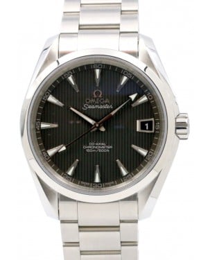 Omega Seamaster Aqua Terra 231.10.39.21.06.001 Grey Index 150 M Co-Axial Stainless Steel 38.5mm - BRAND NEW