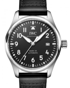 IWC Pilot's Watch Mark XX Stainless Steel 40mm Black Dial IW328201 - BRAND NEW
