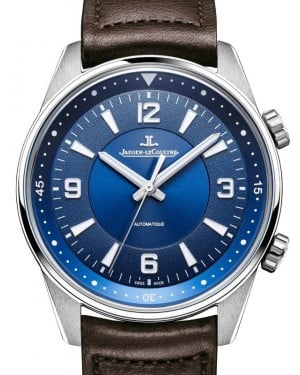 Jaeger-LeCoultre Polaris Automatic Stainless Steel 41mm Blue Dial Leather Strap Q9008480 - BRAND NEW