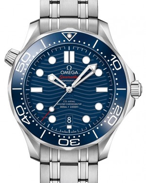 Omega Seamaster Diver 300M Co-Axial Master Chronometer 42mm Stainless Steel Blue Dial 210.30.42.20.03.001