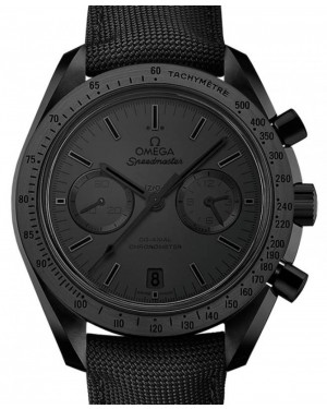 Omega 311.92.44.51.01.005 Speedmaster Moonwatch Co-Axial Chronograph 44.25mm Black Ceramic Nylon BRAND NEW