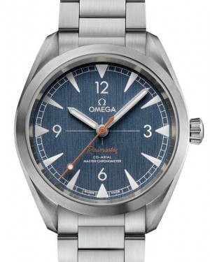 Omega Seamaster Railmaster Co-Axial Master Chronometer 40mm Stainless Steel Blue Dial 220.10.40.20.03.001 - BRAND NEW