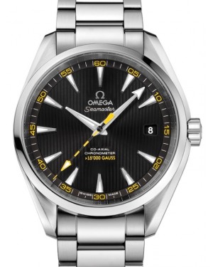 Omega Seamaster Aqua Terra 150M Co-Axial Chronometer Stainless Steel 41.5mm Black Dial Steel Bracelet 231.10.42.21.01.002 - BRAND NEW