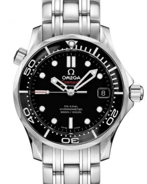 Omega Seamaster Diver 300M Co-Axial Chronometer 36.25mm Stainless Steel/Ceramic Black Dial 212.30.36.20.01.002 - BRAND NEW
