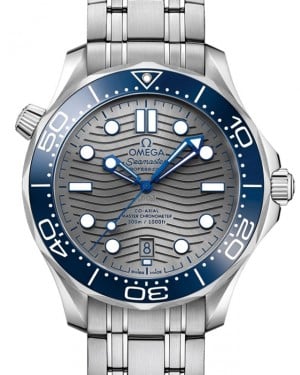 Omega Seamaster Diver 300M Co‑Axial Master Chronometer 42mm Stainless Steel Grey Dial 210.30.42.20.06.001 - BRAND NEW