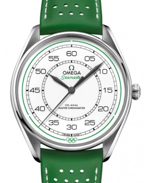 Omega Seamaster Olympic Official Timekeeper Co-Axial Master Chronometer 39.5mm "Limited Edition Set" Steel Green Strap 522.32.40.20.04.005 - BRAND NEW