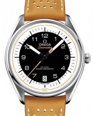 Omega Seamaster Olympic Official Timekeeper Co-Axial Master Chronometer 39.5mm Stainless Steel Yellow Strap 522.32.40.20.01.002 - BRAND NEW