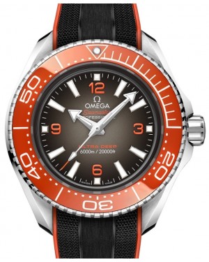 Omega Seamaster Planet Ocean 6000M Co-Axial Master Chronometer "Ultra Deep" 45.5mm O-MEGASTEEL Gradient Grey Dial Rubber Strap 215.32.46.21.06.001 - BRAND NEW