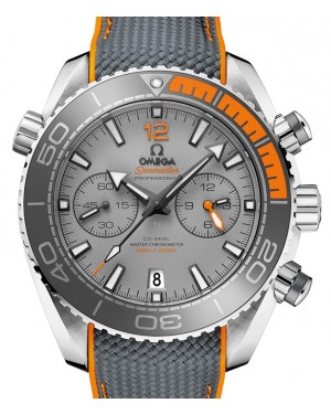Omega Seamaster Planet Ocean 600M Co-Axial Master Chronometer Chronograph 45.5mm Titanium Grey Dial Rubber Strap 215.92.46.51.99.001 - BRAND NEW