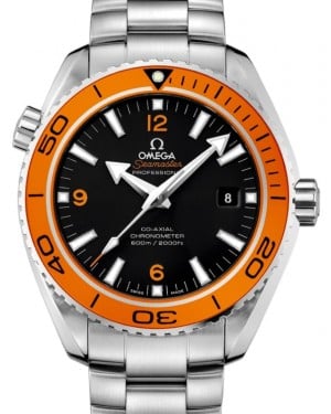 Omega Seamaster Planet Ocean 600M Co-Axial Chronometer 45.5mm Stainless Steel Black Dial Steel Bracelet 232.30.46.21.01.002 - BRAND NEW