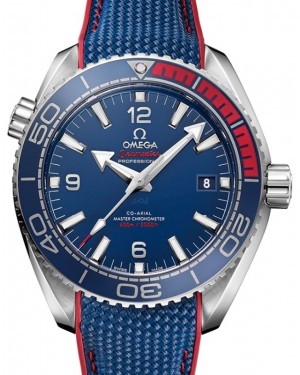 Omega Seamaster Planet Ocean 600M Co-Axial Master Chronometer 43.5mm "Pyeongchang 2018" Stainless Steel Blue Dial 522.32.44.21.03.001 - BRAND NEW