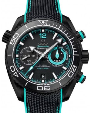 Omega Seamaster Planet Ocean 600M Co-Axial Master Chronometer Chronograph 45.5mm Black Ceramic Black Dial 215.92.46.51.01.003 - BRAND NEW