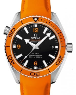 Omega Seamaster Planet Ocean 600M Omega Co-Axial 42mm Stainless Steel Black Dial Rubber Strap 232.32.42.21.01.001 - BRAND NEW