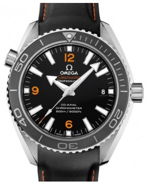 Omega Seamaster Planet Ocean 600M Omega Co-Axial 42mm Stainless Steel Black Dial Rubber Strap 232.32.42.21.01.005 - BRAND NEW