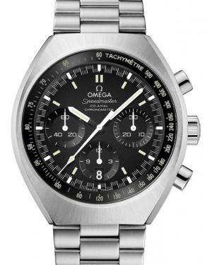 Omega Speedmaster Heritage Mark II Co-Axial Chronometer Chronograph 42.4x46.2mm Stainless Steel Black Dial Steel Bracelet 327.10.43.50.01.001 - BRAND NEW