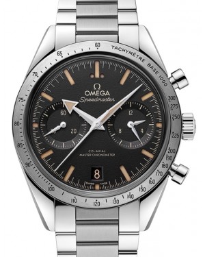 Omega Speedmaster '57 Co-Axial Master Chronometer Chronograph 40.5mm Black Dial Stainless Steel Bracelet 332.10.41.51.01.001 - BRAND NEW