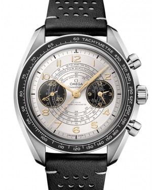 Omega Speedmaster Two Counters Chronoscope "Paris 2024" 43mm Stainless Steel Silver Dial 522.32.43.51.02.001