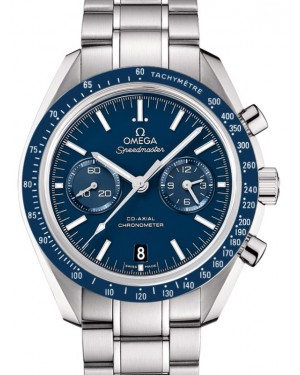 Omega Speedmaster Two Counters Co-Axial Chronometer Chronograph 44.25mm Titanium Blue Dial Bracelet 311.90.44.51.03.001 - BRAND NEW