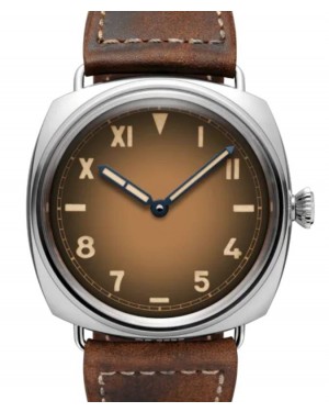 Panerai Radiomir California Stainless Steel 47mm Brown Dial Leather Strap PAM00931 - BRAND NEW