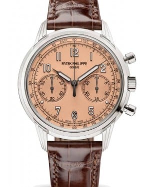 Patek Philippe Complications Chronograph White Gold Rose-Gilt Opaline Salmon Dial 5172G-010 - BRAND NEW