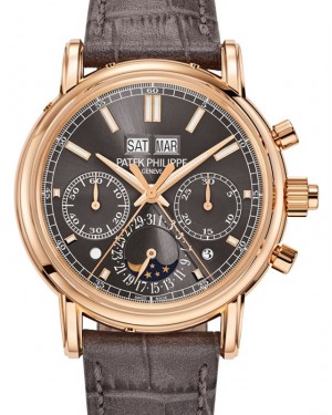 Patek Philippe Grand Complications Manual Wind 40mm Rose Gold Slate Gray Index Dial 5204R-011 - BRAND NEW
