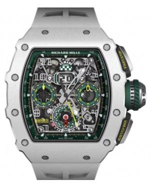 Richard Mille Automatic Flyback Chronograph Le Mans Classic Carbon Ceramic White RM 11-03