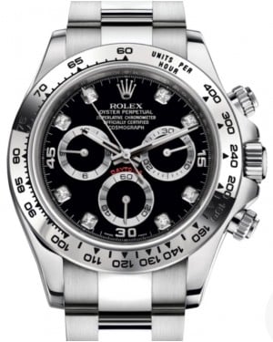 fe novela Adecuado All Diamond Dial Marker - Rolex Daytona Chronograph Watches ON SALE