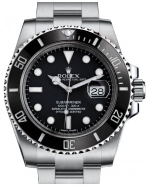 Rolex Submariner Date Stainless Steel 40mm Black Dial 116610LN - BRAND NEW 