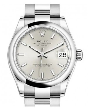 Rolex Datejust 31 Stainless Steel Silver Index Dial & Domed Bezel Oyster Bracelet 278240 - BRAND NEW