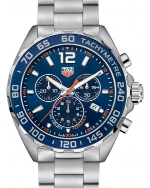 Tag Heuer Formula 1 Stainless Steel Blue Index Dial & Stainless Steel Bracelet CAZ1014.BA0842 - BRAND NEW