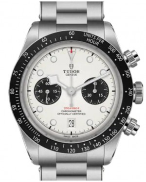 Tudor Black Bay Chrono Stainless Steel Silver Dial 41mm Bracelet M79360N-0002 - BRAND NEW