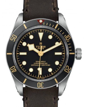 Tudor Black Bay Fifty-Eight Stainless Steel 39mm Black Dial Leather Strap M79030N-0002 - BRAND NEW