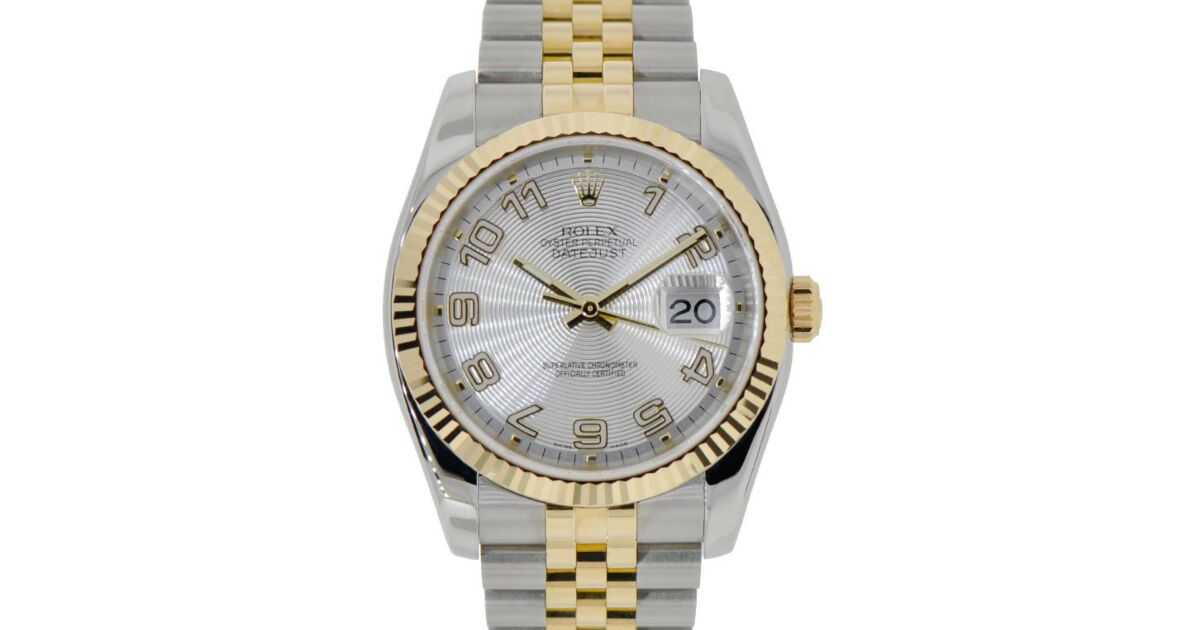 Rolex Datejust 36 116234-SVJDFJ Silver Jubilee Dial Diamond