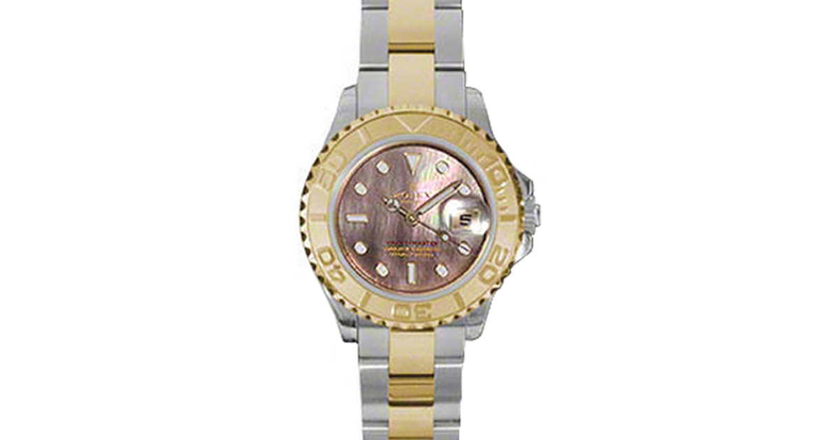 Rolex Yacht-Master 29 169623-BMOP Dark Mother of Pearl White