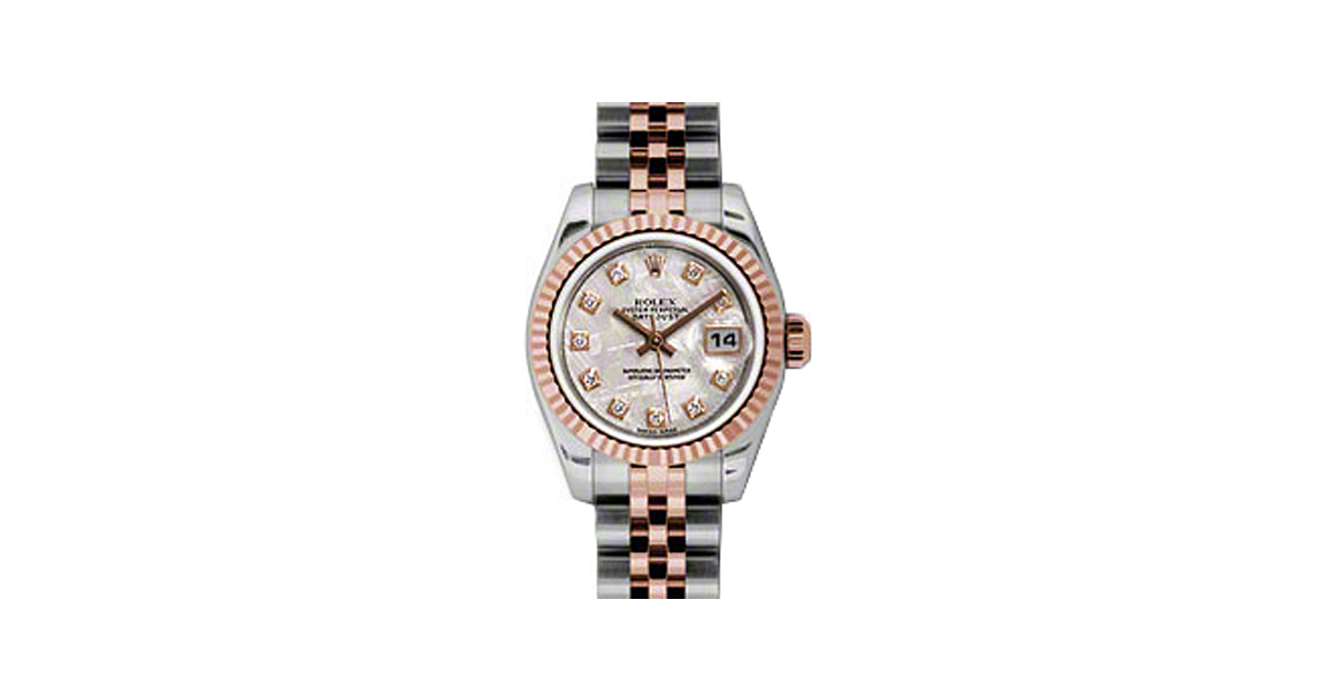 ロレックス ROLEX デイトジャスト26 SS/YG レディース 腕時計