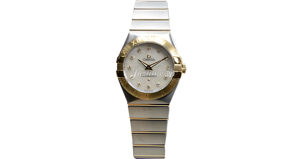 OMEGA 123.20.27.60.55.002 CONSTELLATION QUARTZ 27mm STEEL