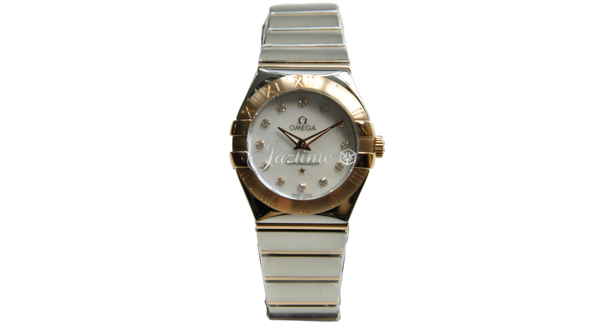 OMEGA 123.20.27.60.55.006 CONSTELLATION QUARTZ 27mm STEEL