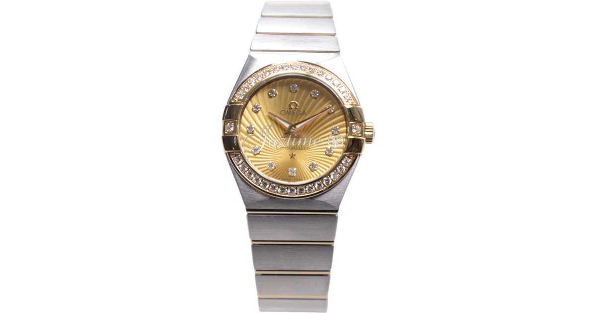 OMEGA 123.25.27.60.58.001 CONSTELLATION QUARTZ 27mm STEEL