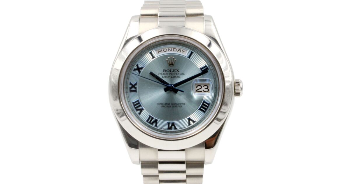 スペースモリー　2019 LIMITED 550 Rolex President Platinum 218206 | Stock 47034 | SwissWatchExpo