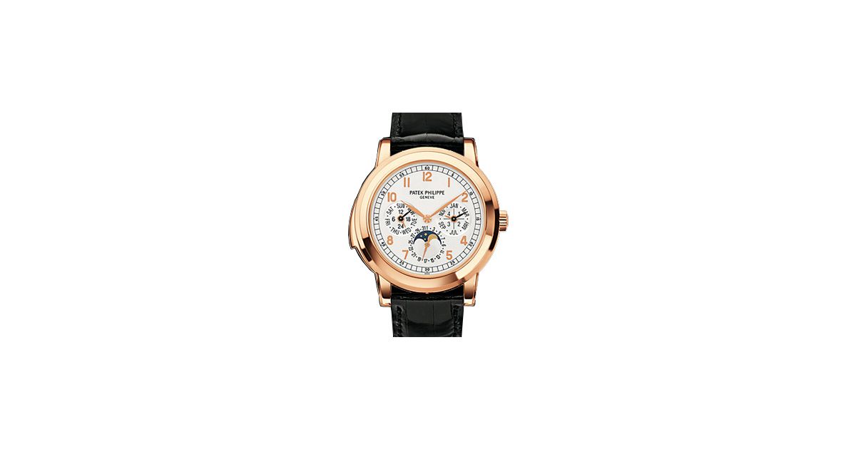 Patek Philippe 5074R 012 Grand Complications Day Date Annual Calendar Moon Phase 42mm White Arabic Rose Gold Automatic BRAND NEW