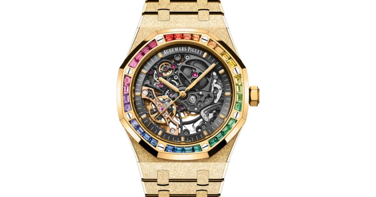 Audemars Piguet Royal Oak Frosted Gold Double Balance Wheel