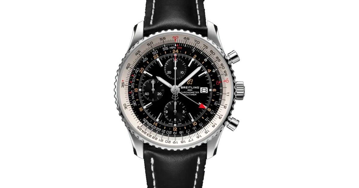 Navitimer 1 chronograph gmt 46 hot sale