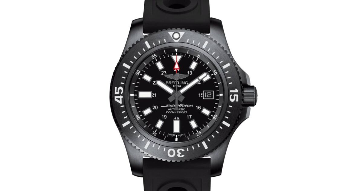 BREITLING レザーベルト ネイビー 22-20 90 Green Military Calfskin Leather Strap - 22 658X | Breitling