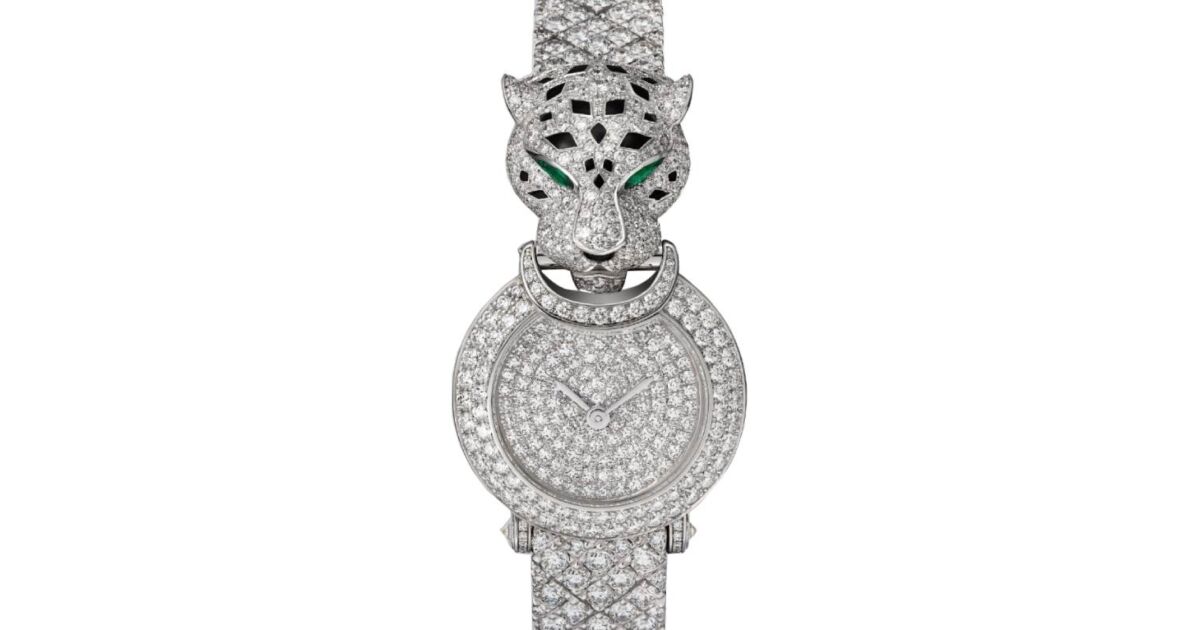 Cartier La Panthere 23.6mm Quartz White Gold/Diamond Pave