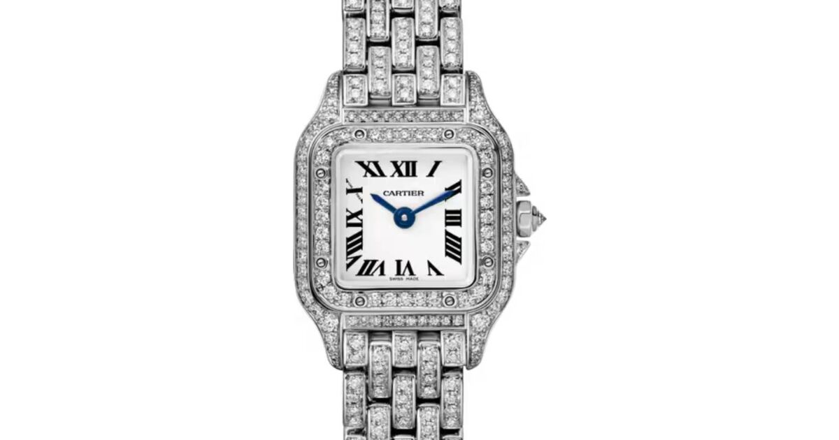 Cartier Panthere de Cartier Mini Quartz White Gold/Diamond