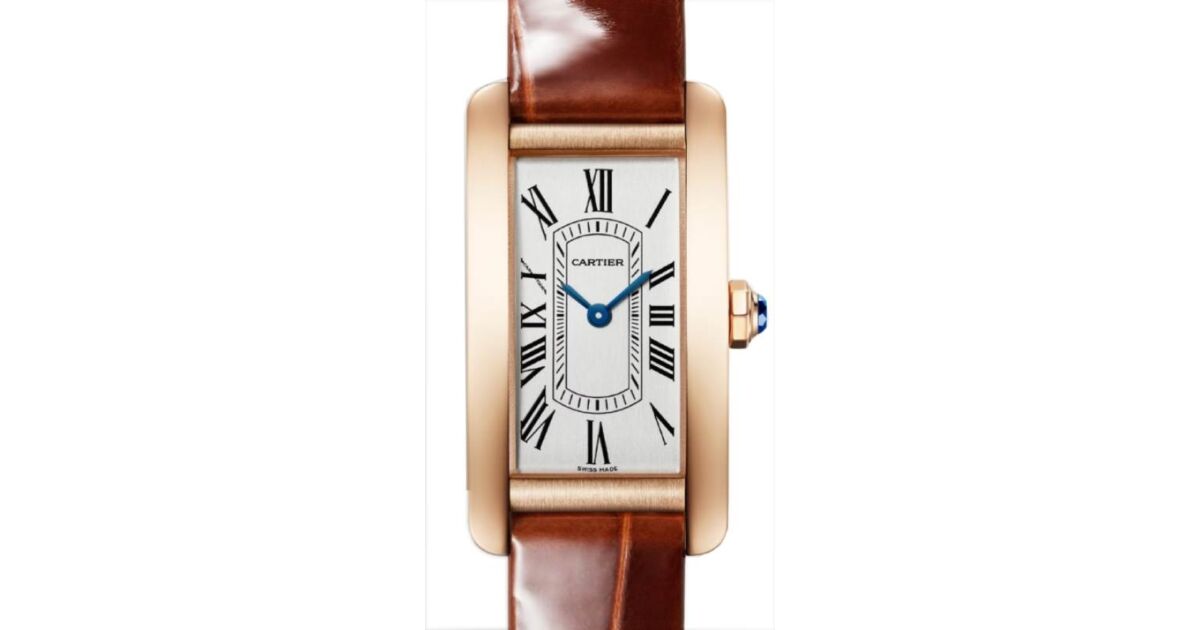 （美品）Cartier Tank Américaine Watch Cartier Tank Americaine Diamond – Analog:Shift