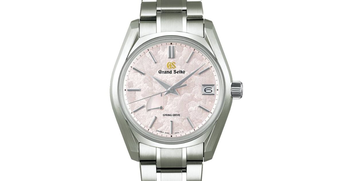 Grand Seiko Heritage Collection Titanium Shunbun Cherry
