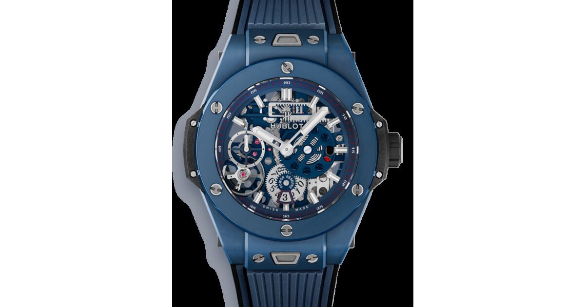 Hublot Big Bang MECA-10 Ceramic Blue 45mm 414.EX.5123.RX